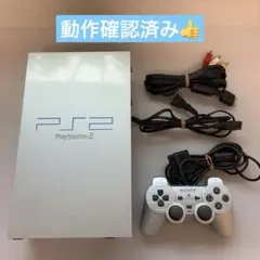 動作品 PS2 プレステ2 プレイステーション2 SCPH-39000 シルバー