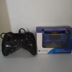 DUALSHOCK 4 ワイヤレスコントローラー 青、オマケ付き　ジャンク