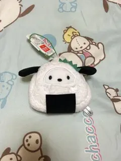 【美品】ポチャッコ　お弁当マスコット　おにぎり