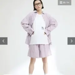 フリークスストア MA Firsthand ストライプシャツ パンツ 2点セット