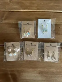 ピアスセット 5ペア