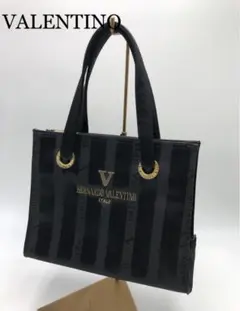 ヴァレンティノ ブランド ブラック ハンドバッグ お洒落 レディース