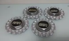 【BBS】「RG」用のセンターキャップ「ワッフルプレート17㎝」《4枚セット》