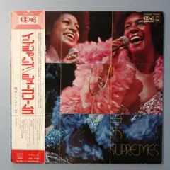 値下げ！シュープリームス/イン・ジャパン！ 1973年ライブ LPレコード