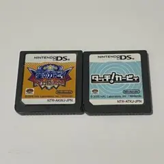 星のカービィ 参上！ドロッチェ団・タッチ！カービィ 2個セット DSソフト