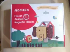 Aomiks 森の動物 マグネットブロック マグネットパズル