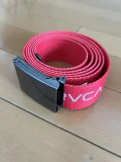 RVCA 赤 ナイロンベルト