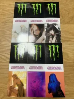 Monster モンスター ちゃんみなシール 6種セット