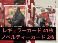 epoch 名古屋グランパス 2025 レギュラーカード 41枚 + ノベルティ