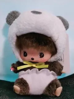 【新品タグ付き】Bebichhichi ベビチッチ パンダ着ぐるみ キーチェーン