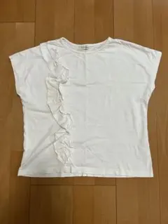 ブランシェス フリル付きホワイトTシャツ⭐︎140サイズ