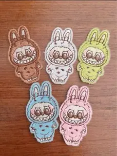 ラブブ　ワッペン　シール