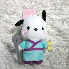 新品 サンリオ キャラクターズ ポチャッコ ぬいぐるみ キーホルダー 七福神