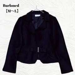 美品✨️Burlone　ブルローネ【M～L】ベルト付き　ショートジャケット