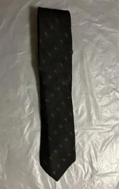 Burberrys ペイズリー柄 ネクタイ 黒