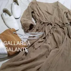 GALLARDA GALANTE ガリャルダガランテ シアーカシュクールワンピ
