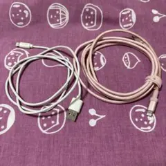 iPhone ライトニングケーブル　アマゾンベーシック+１本