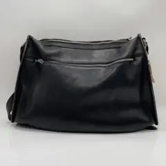 BN5253●マサキマツシマ 松島正樹 ショルダーバッグ レザー ブラック