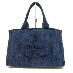 プラダ トートバッグ CANAPA B1877B デニム