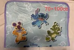 NANAコラボ　スティッチ　冷感ケット　70×100㎝