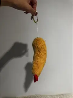 エビ型ぬいぐるみ カラビナ付き