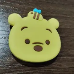 クマのプーさん顔型ポップソケット3M付き