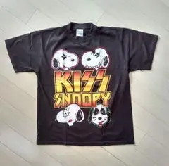 KISS キッス x スヌーピー snoopy Tシャツ