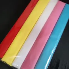 未使用　布地　5色　セット　カラフル布地