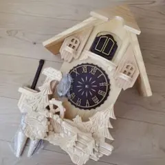 【訳あり】 木製 カッコウ 鳩時計 インテリア
