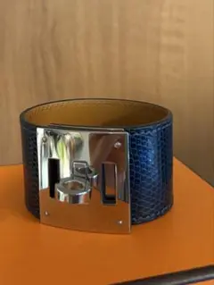 HERMES エルメス ケリードッグ ブレスレット グレー シルバー HERMES エルメス ケリードッグ ブレスレット グレー シルバー