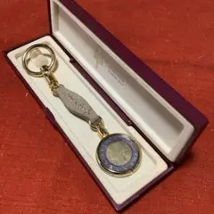 アンティークイタリアコインキーホルダー
