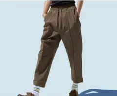 【新品未開封】ファミリーマート ジョガーパンツ M ブラウン 男女兼用