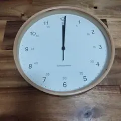 未使用品　電波掛け時計　動作確認済み