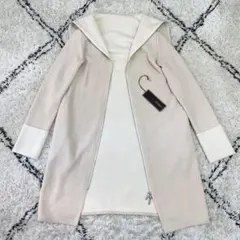 美品 FOXEY フォクシー カシミヤ100 ロングコート サイズ38
