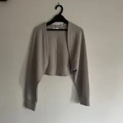 GU ボレロカーディガン　ベージュ