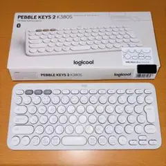 ロジクール　PEBBLE KEYS 2 OW Bluetooth接続