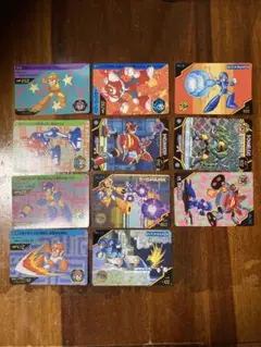 ロックマン　カードダス　当時もの　まとめ売り　レアもの