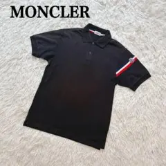 MONCLER ブラック ポロシャツ Lサイズ