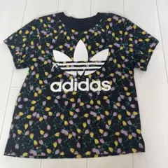 adidas 花柄 Tシャツ M