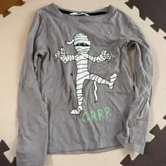 H&M キッズ 120 130 Tシャツ 長袖 ハロウィン