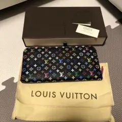 ルイヴィトン 長財布 マルチカラー