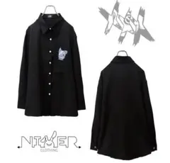 【NieR】ひょっこりミケ刺繍POCKET SHIRT