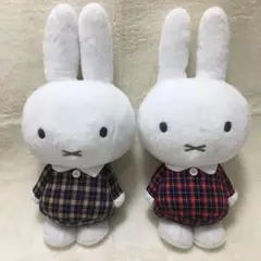 ミッフィ ぬいぐるみ　大きいサイズ　2体セット