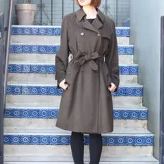 Aquascutum アクアスキュータムアンゴラ100%トレンチコート