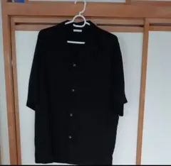 GU ブラック 半袖シャツ Mサイズ