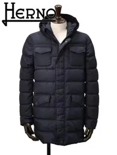 美品 HERNO ヘルノ ダウンジャケット コート POLAR TECH 46