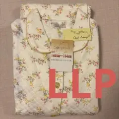 【クリアランス】花柄　キルトパジャマ　LL P 介護パジャマ⑥