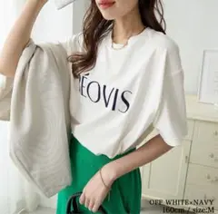 新品　Re dial 上品ロゴTシャツ　reovis トップス