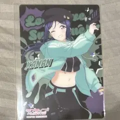 松浦果南 クリアブロマイド お台場 ラブライブ サンシャイン キャラカフェ