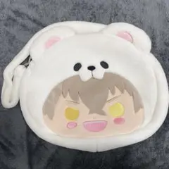 大神晃牙　晃牙 白熊 バック Amazon.co.jp: あんスタ 中国 告白氣球コラボ 白熊バッグ 大神晃